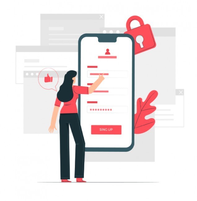 Customer Register Page Image