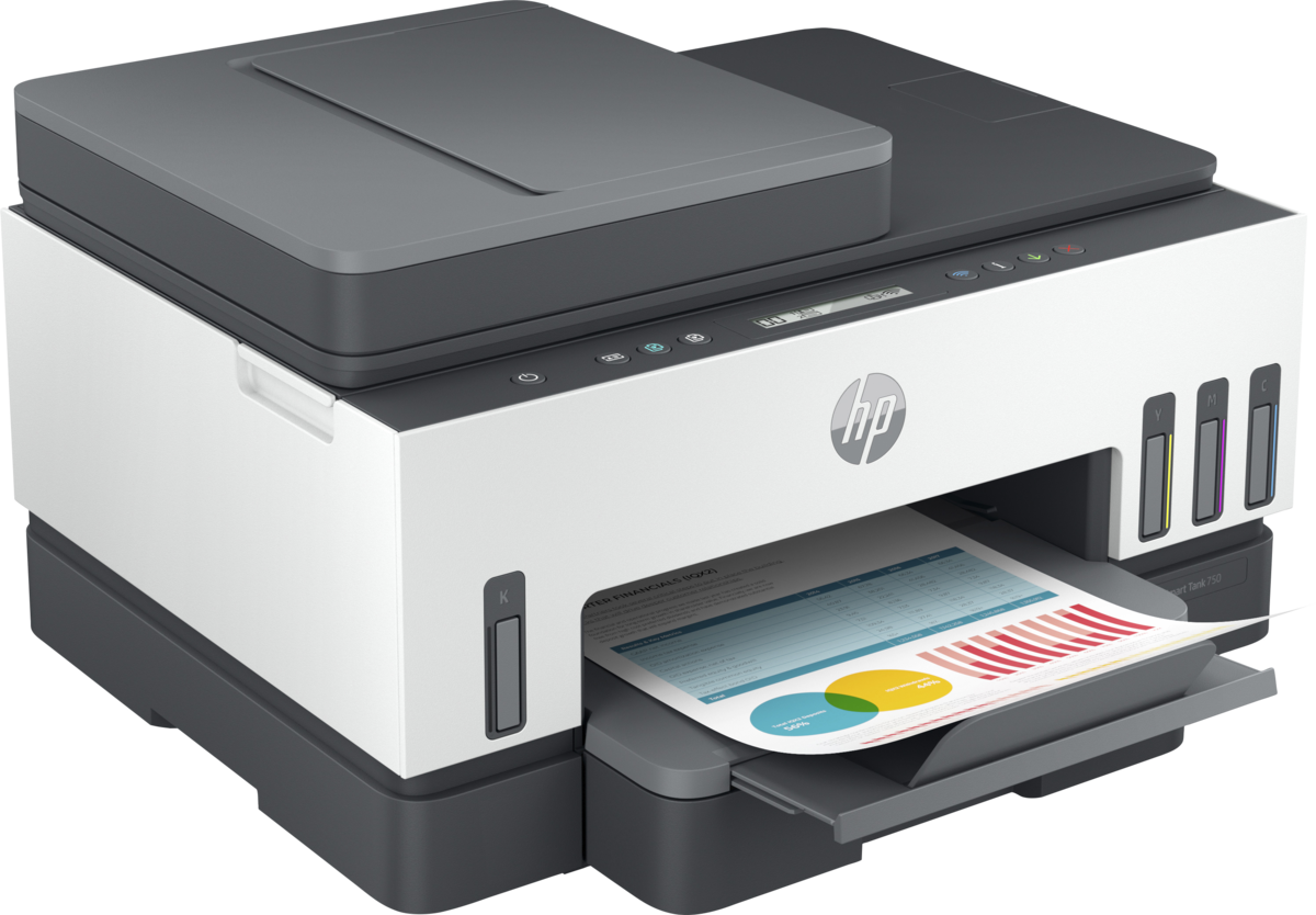 HP Smart Tank 750 Wireless A4 Multifunction Colour Inkjet Home & Office Printer